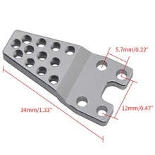 Hot-4PCS для SCX10 алюминиевое ударное Крепление-подъемник для регулировки сиденья-HR осевое SCX10 нижнее ударное Крепление-подъемник комплект