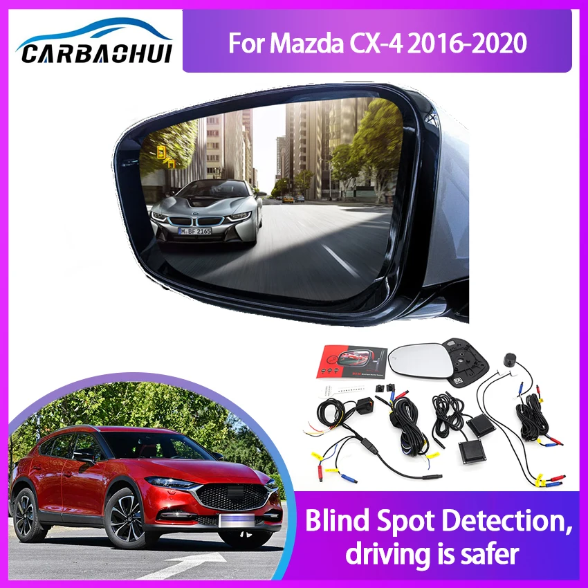 

Millimeter Wave Radar Blind Spot Monitoring BSD BSM for Mazda CX-4 2016-2020 Assist Driving Parallel Safety Lane Change Assist