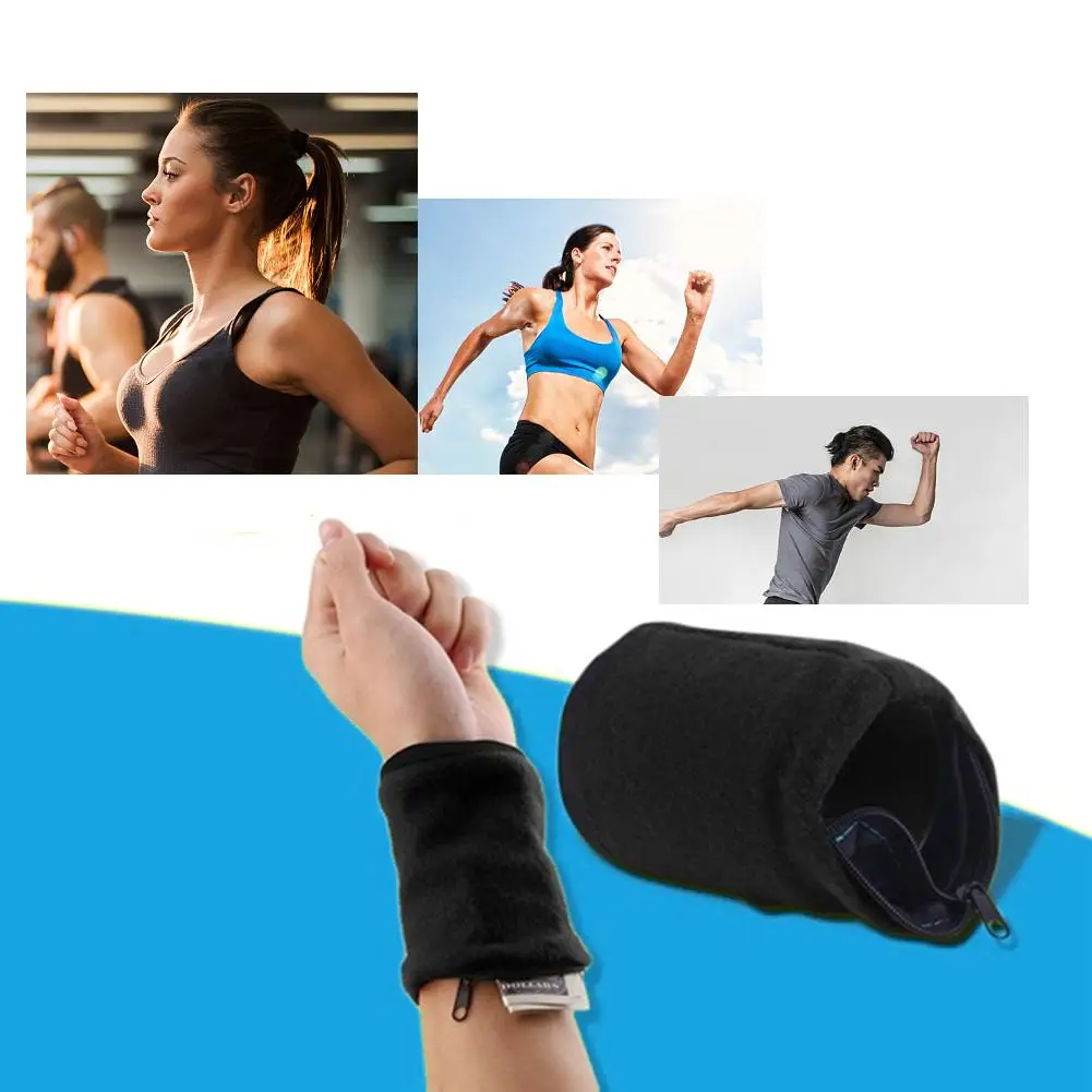 Sports Outdoor Multi Function Wrist Bag Zipper Running Bags Travel Pouch For Gym Bike Run Cycling Wallet Outdoor Camping Tools