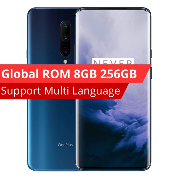 8GB 256GB Blue Смартфон Oneplus 7 Pro 6GB 128GB Snapdragon 855 6,6" AMOLED 48MP 30W быстрая зарядка NFC 4000mAh мобильный телефон - Цвет: 8GB 256GB Blue