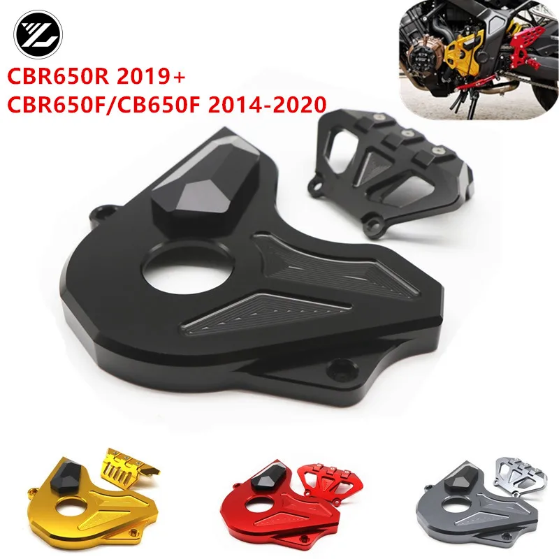 

Motorcycle engine decoration front gear cover Front chain decoration cover for CBR650R 2019-2020 CB650F CBR650F 2014-2019 2020