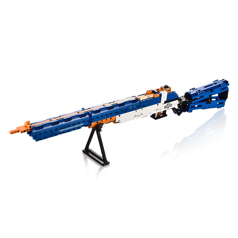 

Double e cada C81002 M1-Garand Rifle 583PCS Educational Assembled Building Blocks Toy