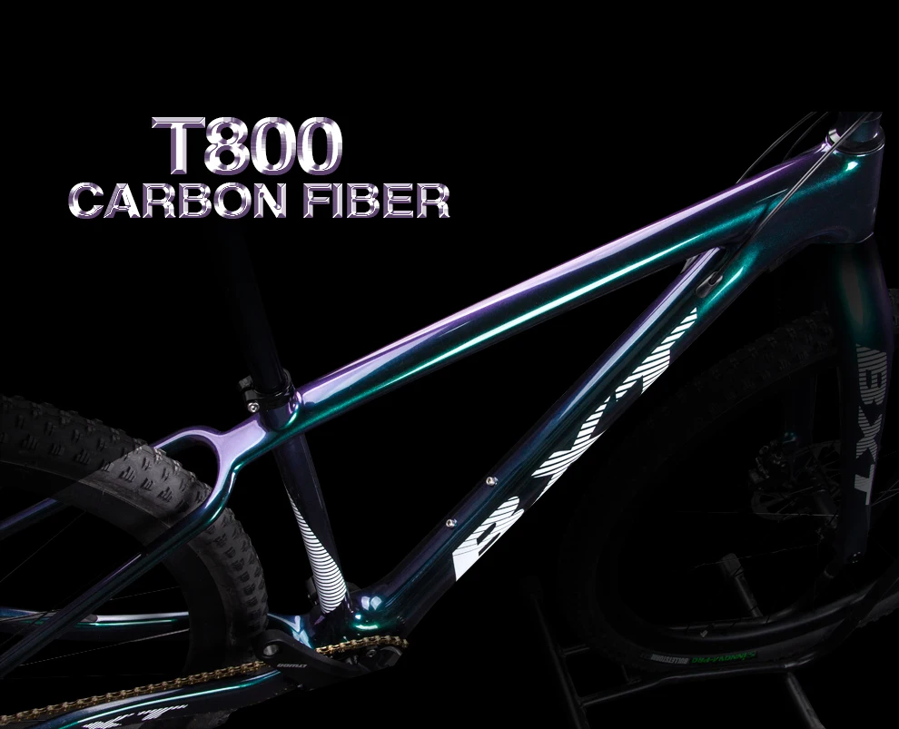 BXT велосипед карбоновый горный велосипед 29er 11 скоростей двойные дисковые тормоза S/M/L жесткая рама полный MTB велосипед горный велосипед