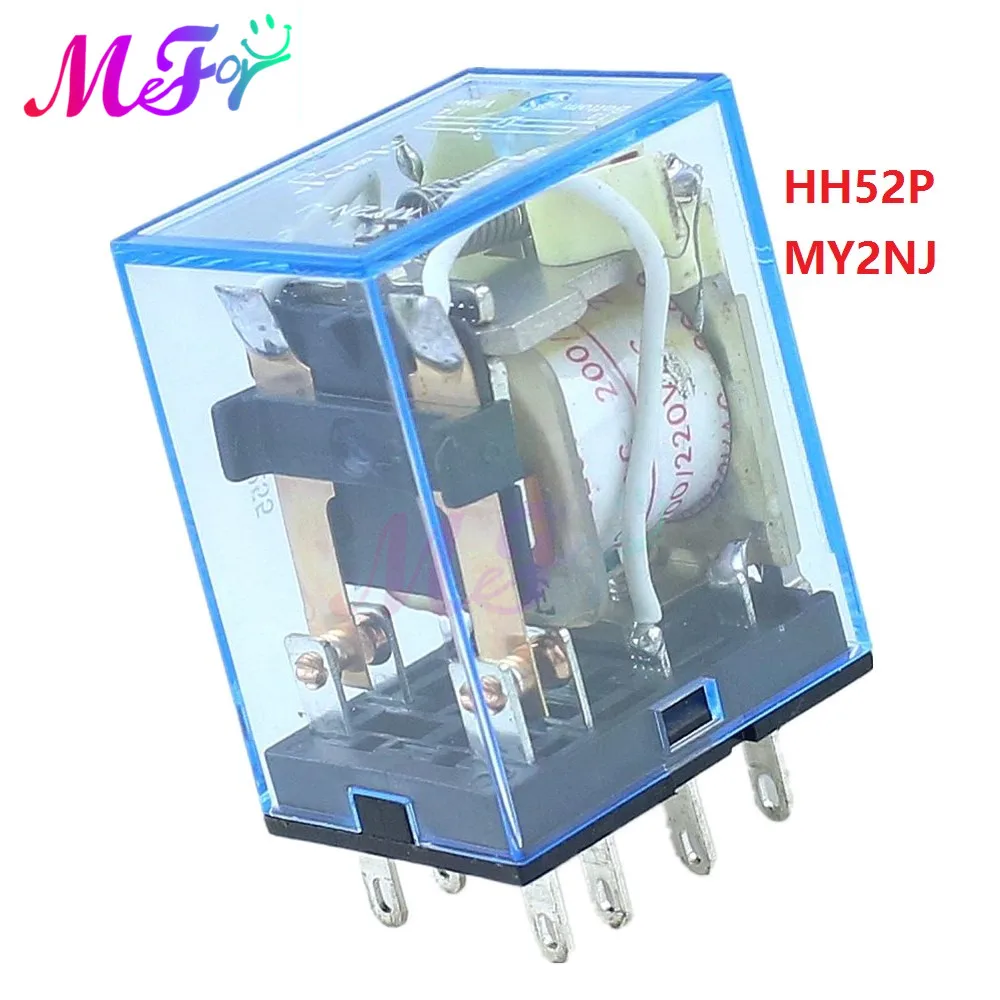 

MY2P HH52P MY2NJ General Coil Relay Mini Electromagnetic Relay Switch DC110V AC 220V AC48V DC 12V 24V