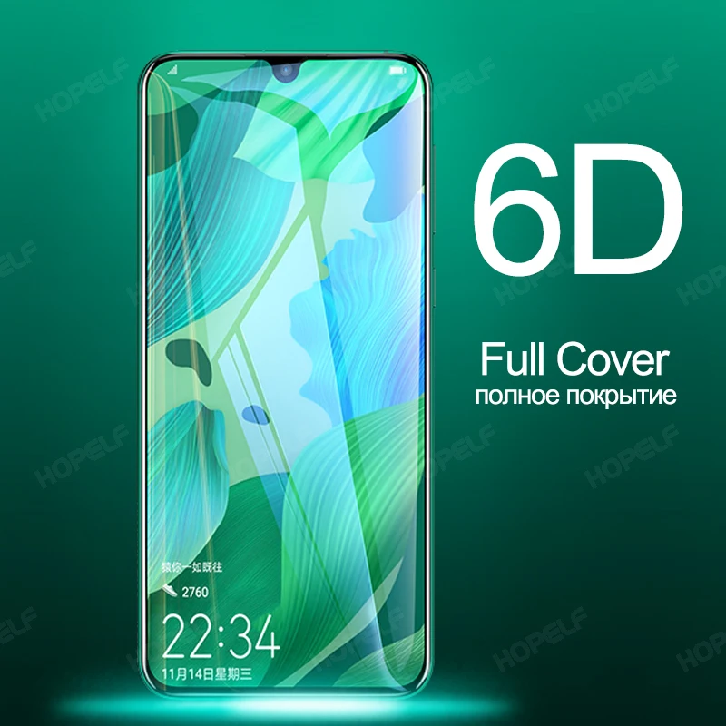 Закаленное стекло для huawei Honor 10 Lite Стекло 9 10i 20i светильник 8A на защитной 9X 8X 20 Pro