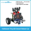 Yahboom Cute Programmable Robot Smart Car for Kids Learning Coding APP IR Control Compatible with Microbit V2 V1 Free Shipping 1