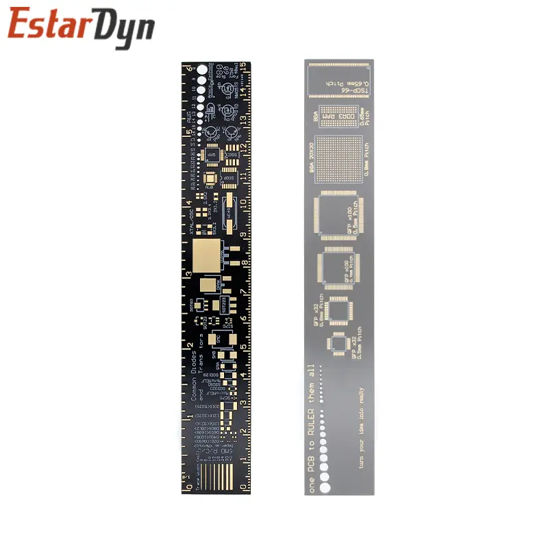 PCB Ruler 15cm For Electronic Engineers For Geeks Makers Fans PCB Reference Ruler PCB Packaging Units v2 - 6 image 2