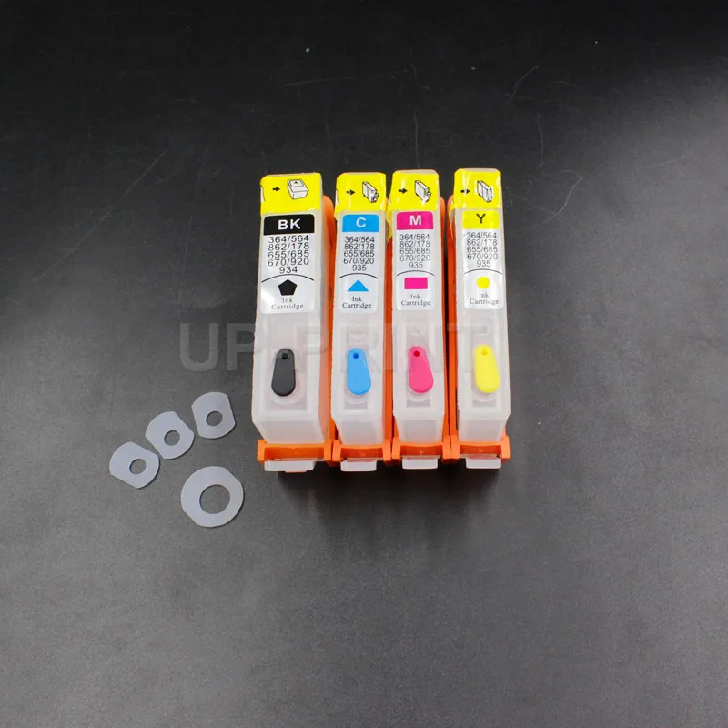 1 комплект Заправляемый картридж с чипом совместимый для hp 902 903 904 905 Officeje 6950 6960 6961 6963 6964 6965 6970 6975