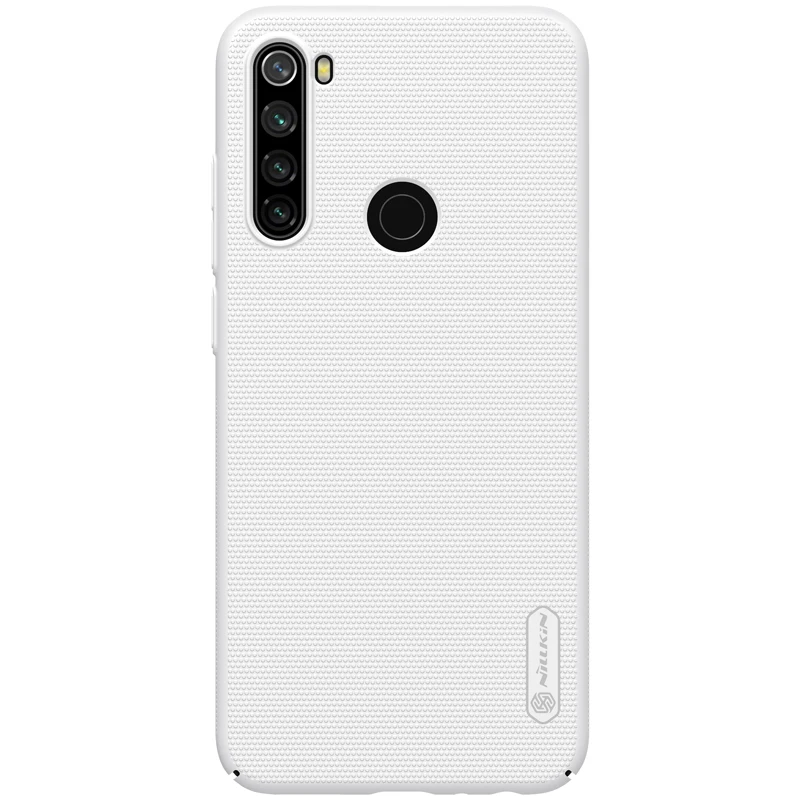 Белый Чехол Nillkin для Xiaomi Redmi Note 8T 8 7 6 5 Pro, матовый защитный чехол из поликарбоната, чехол для Xiaomi Redmi Note 8T 8 7 6 5 Pro, чехол - Цвет: Белый