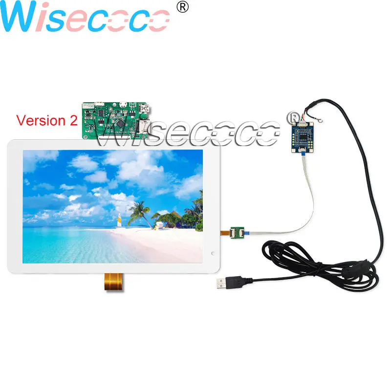 Wisecoco 8 9 дюймовый IPS 2K ЖК дисплей 2560*1600 с емкостным сенсорным экраном MIPI USB плата
