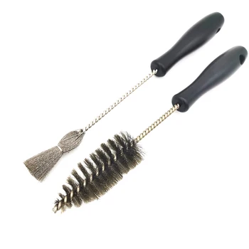 

2 pcs/lot Car Injector Sleeve Cup Seat Bore Cleaning Brush For 94-03 6.0L 6.4L 6.7L 7.3L
