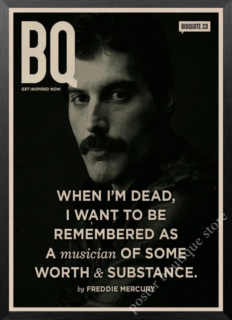 28 Queen Band музыкальный плакат на крафт-бумаге Фредди Меркьюри, Brian мая винтажная Высококачественная декоративная роспись стены стикер - Цвет: 28