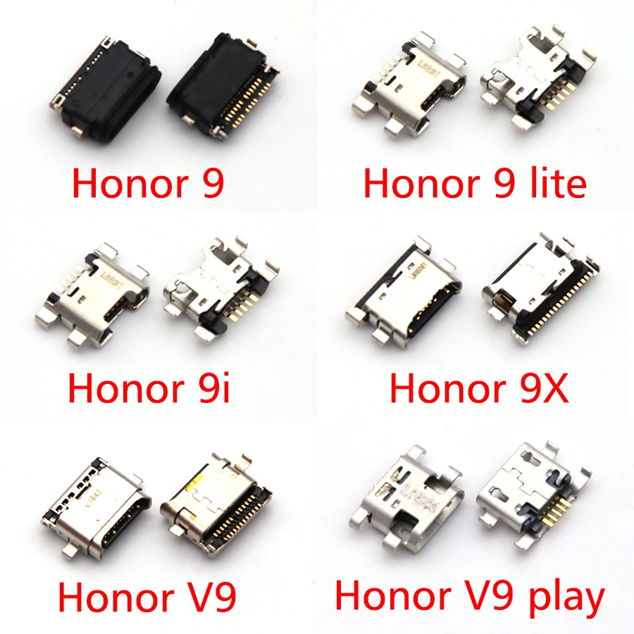 1 шт. для Huawei Honor 9 lite 9i V9 play 9X Mini Type C Micro USB зарядный разъем штекер док-станции