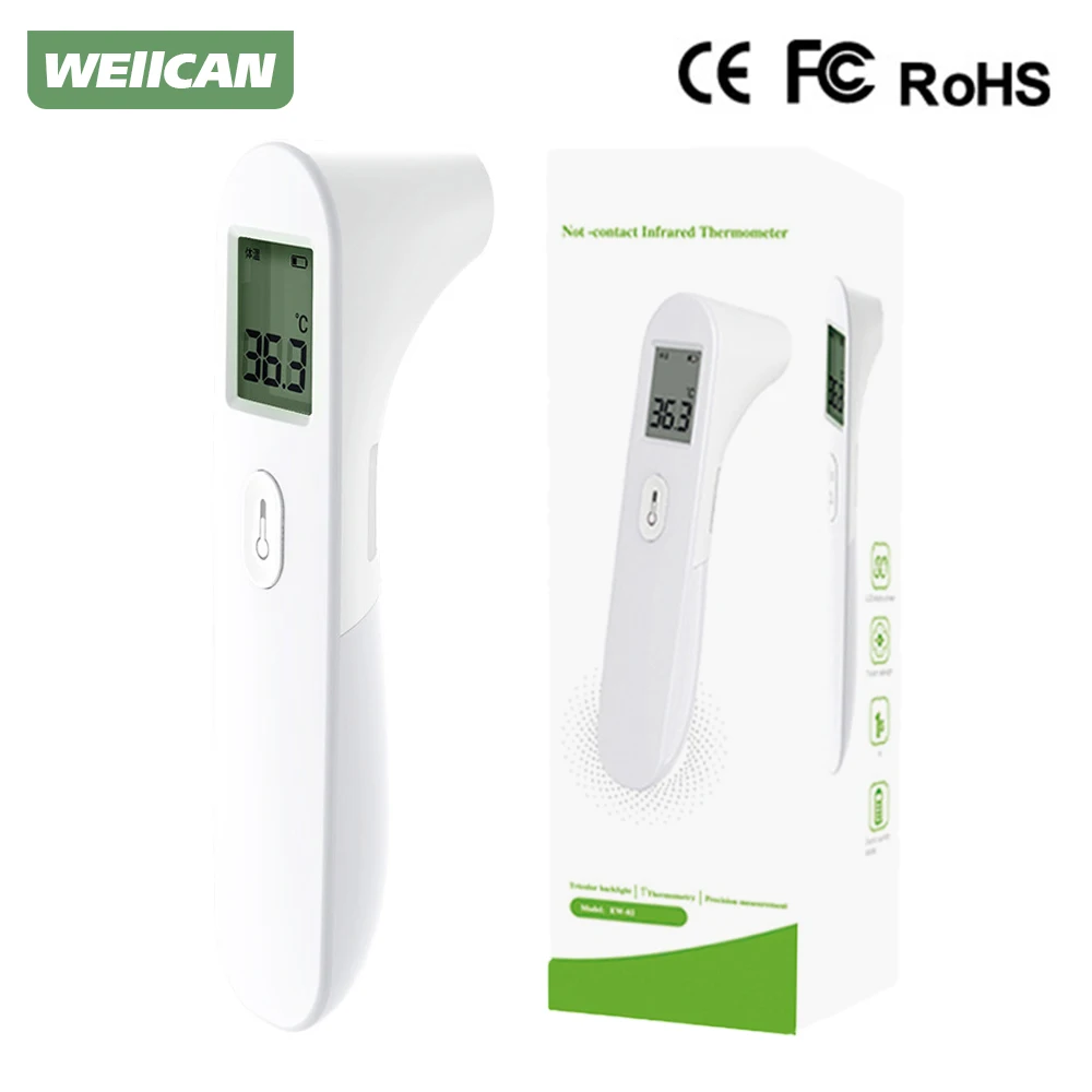 

Body Forehead Gun Non-contact Thermometer Infrared Thermometer Gauge Fever Electronic Clinical Digital Contactless Thermometer