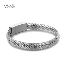 Ювелирные изделия в стиле панк, индивидуальный мужской браслет, кубинские звенья и цепочки, браслет Будды для браслета, мужские аксессуары