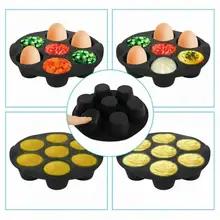 7 Even Cake Cups Muffin Cups Suitable For 3.5-5.8L Cups Molds Silicone Cake Baking Air Accessories Fryer Muffin Cake W6L0