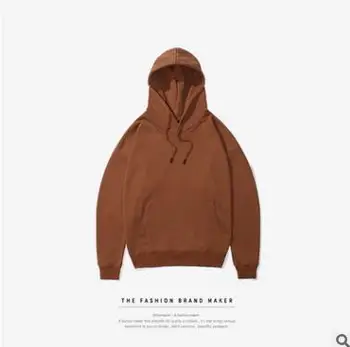 

Men's casual autumn/winter 2018 hooded with a solid head and long sleeves DY-213