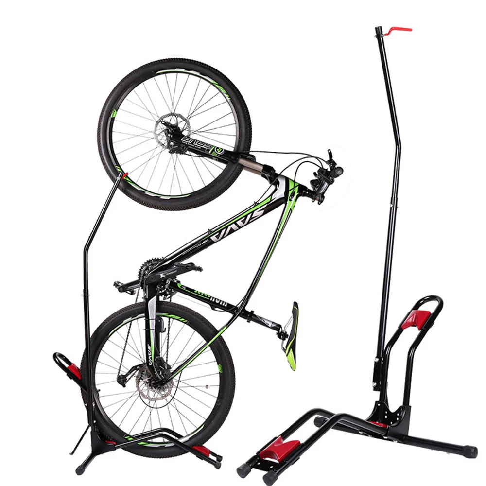 

Bicycle parking rack multifunctional adjustable mountain bike hook vertical rack bicycle frame fixed storage bicycle repair rack