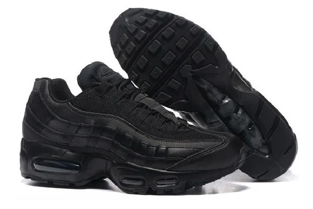 Новинка; Air Og Max 95; темно-синие спортивные ботинки высокого качества; Chaussure 95 s; прогулочные ботинки; мужская повседневная обувь; женские кроссовки - Цвет: 1