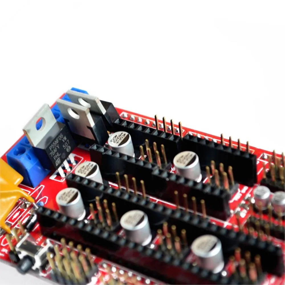 Контроллер Mega 2560 R3 Mega2560 REV3 + 1 шт. RAMPS 4 для 3D принтера комплект arduino Reprap MendelPrusa|Детали