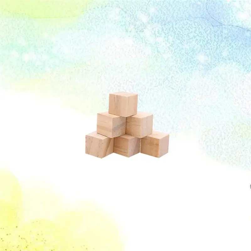 small wooden blocks for crafting