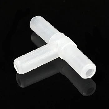 

Hot Sale 10PCS Plastic White Tee's / "T" 3-Way Aquarium Air Pump Line Tubing Joints Connectors Pet Tools White