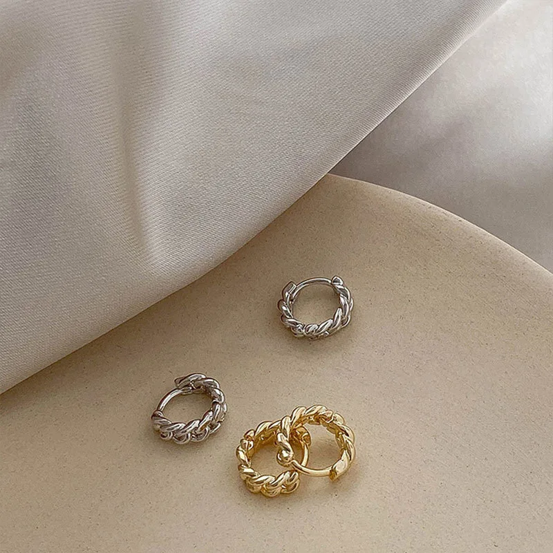 Silver Color Earrings For Women/Men Small Hoop Hollow Statement Circle Earring Brincos Fashion Jewelry Girl | Украшения и