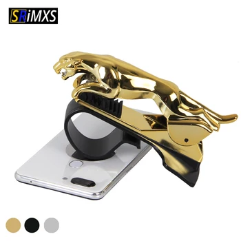 

Car Phone Holder Leopard Cheetah 360 Degree GPS Navigation Dashboard Phone Holder For iPhone 8 Plus XS XR 11 Por MAX S10 Mate30