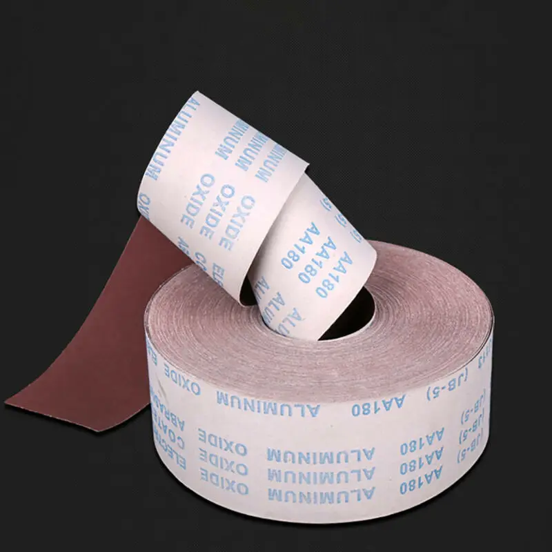 

10Meter 95mm Width Sanding Paper Sanding Sandpaper Roll For Metal Wood Carving Furniture Polishing Grit 80#~800#