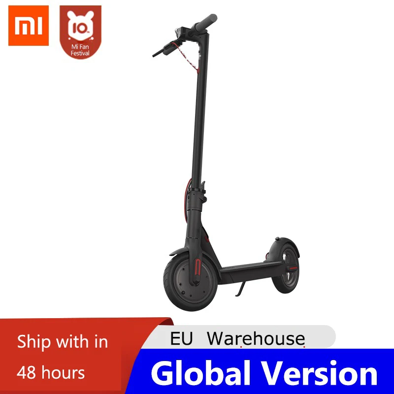 Оригинальный электрический скутер Xiaomi mijia M365 30 км складной аккумулятор умный для