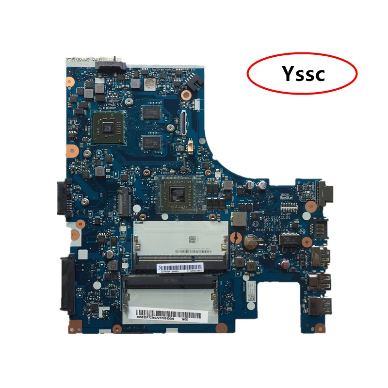 5B20F77262 NM-A281 материнская плата для Lenovo G40-45 Notebook с A6-6310 CPU + R4 видеокарта тест ОК |