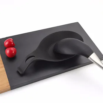 

Household silicone spoon spoon rack heat-resistant spoon holder utensils spatula knife holder accessories kitchen storage