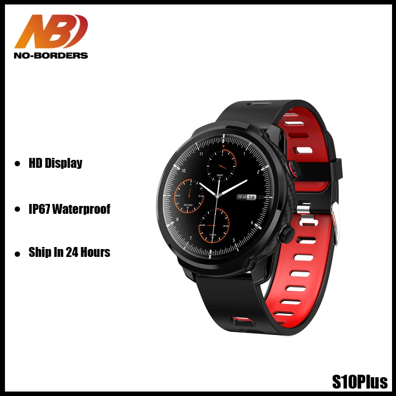 L5 Pro S10 Plus smart watch men IP67 waterproof full touch screen 60days long standby smartwatch Heart Rate PK honor | Электроника