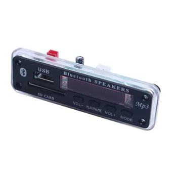 

Audio Module MP3 WAV WMA Decoder Board Wireless Bluetooth Support USB SD AUX FM Audio Radio Module Car Accessories