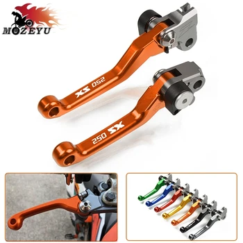 

CNC Motorcycle Dirt Bike FLEX Pivot Brake Clutch levers Motocross Motorbike For KTM 250SX 250 SX 2014-2018 2017 2016 2015 250 sx