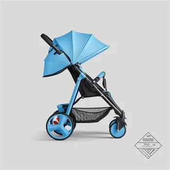 

High Landscape Stroller Lightweight just 5.9kg Foldable Children's Stroller Shock Proof, Sitting and Lying
