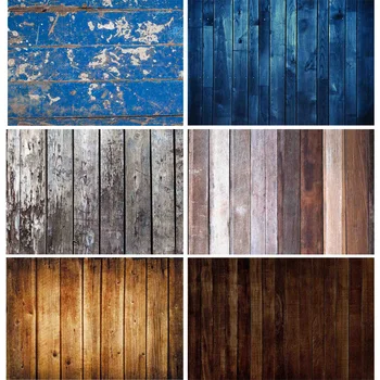 

Vinyl Custom Photography Backdrops Props Wooden Floor Wood Planks Theme Photo Studio Background NY2FD-01
