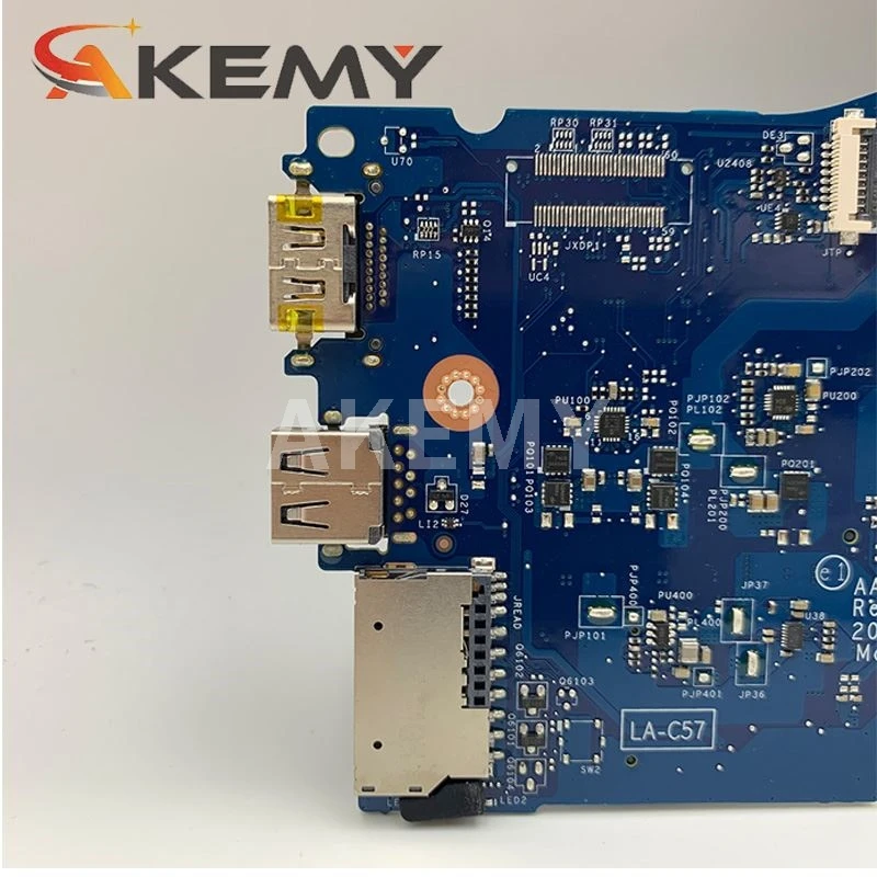 Laptop Motherboard para Dell Inspiron 5452 5552 Pentium N3700 N3710 Mainboard Cn0f77j1 0f77j1 La-c571p Sr29e Placa-mãe para notebook - Imagem 6