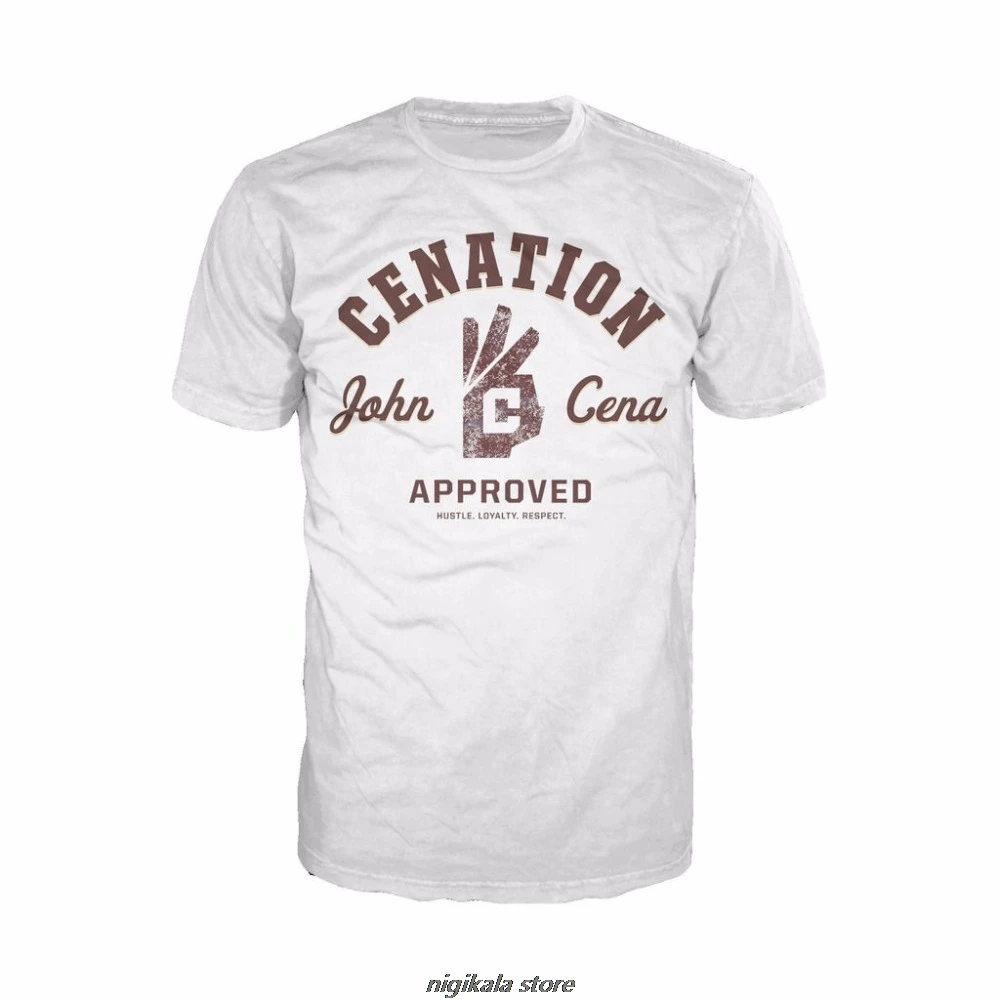 

Custom Printed Personalized T-Shirts Short Sleeve John Approved Cena create your own T shirt Printed T-Shirt Men'S Tee