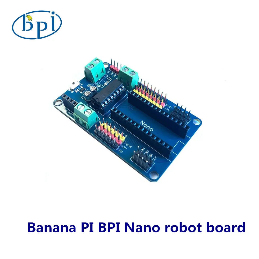 Плата робота-робота Banana PI BPI Nano Расширительная пластина привода двигателя |