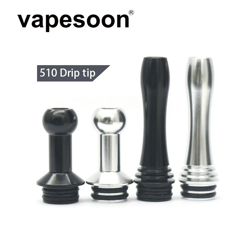 

Type Aluminum 510 Drip Tip Vape Mouthpiece for RDA RTA RBA Atomizers Vape Accessories