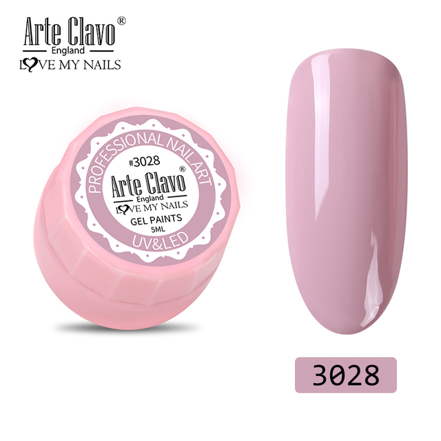 Clavo 5ML Painting Gel Nail Polish 72 Colors Gel Varnish Set For Manicure Top Base Coat Hybird Design of Nail Art Lacquer