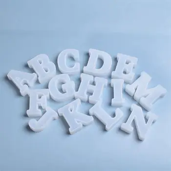 

26 Letter Silicone Mold Resin Mold For DIY UV Epoxy Prndant Keychain Resin Jewelry Making Jewelry Tool Mould