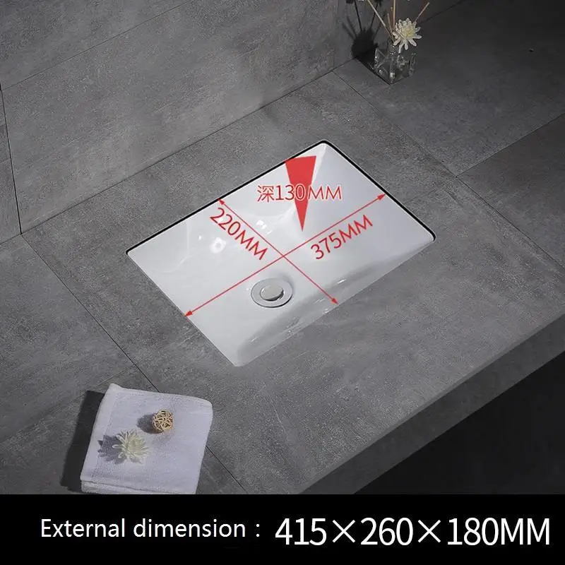 Version H Waschtisch Da Appoggio Sobre Encimera Salle Bain De Mano черный умывальник для ванной комнаты Lavabo Cuba Banheiro умывальник - Цвет: Version H