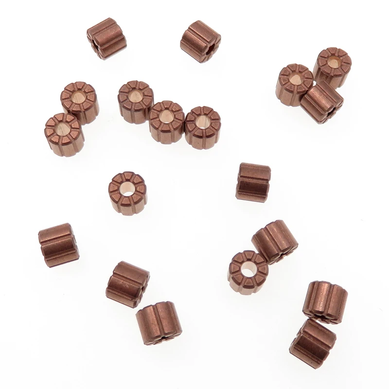 Oil Bearing Brass Copper Bushing Copper base powder metallurgical parts Powder Metallurgy oil bushing porous bearing Sintered copper sleeve gear 10pcs