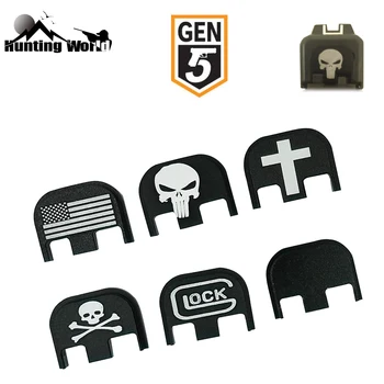 

Tactical Rear Slide Plate Cover fits Pistol Handgun Glock 17 19 20 21 22 23 24 25 26 40 41 Gen 5 for Hunting Caza Dropshipping