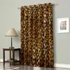 Wild Animald Leopard Window Curtains Living Room Outdoor Fabric Drapes Curtain Home Decor 5
