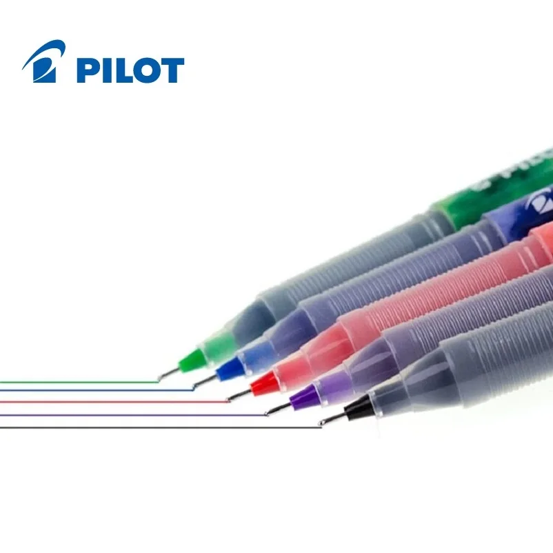 Pilot P-500 0,5 мм гелевые ручки офисные и школьные канцелярские принадлежности 5 шт./партия Сделано в Японии