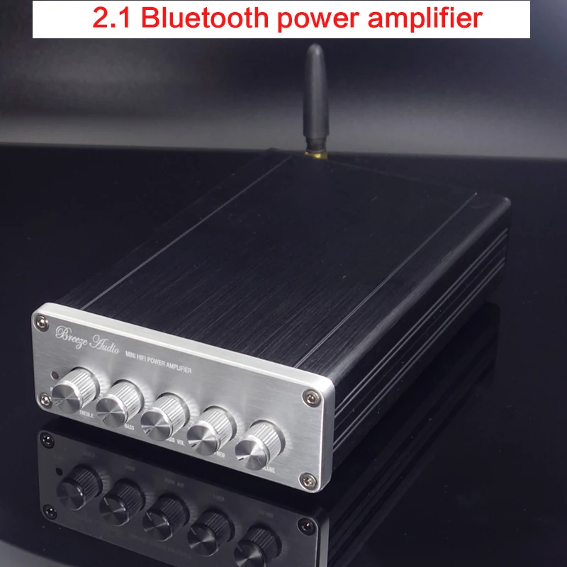 

50W*2+100W High-power HIFI Digital Power Amplifier DP1 Bluetooth 5.0 Power Amplifier TPA3116D2 with RCA Binding Post
