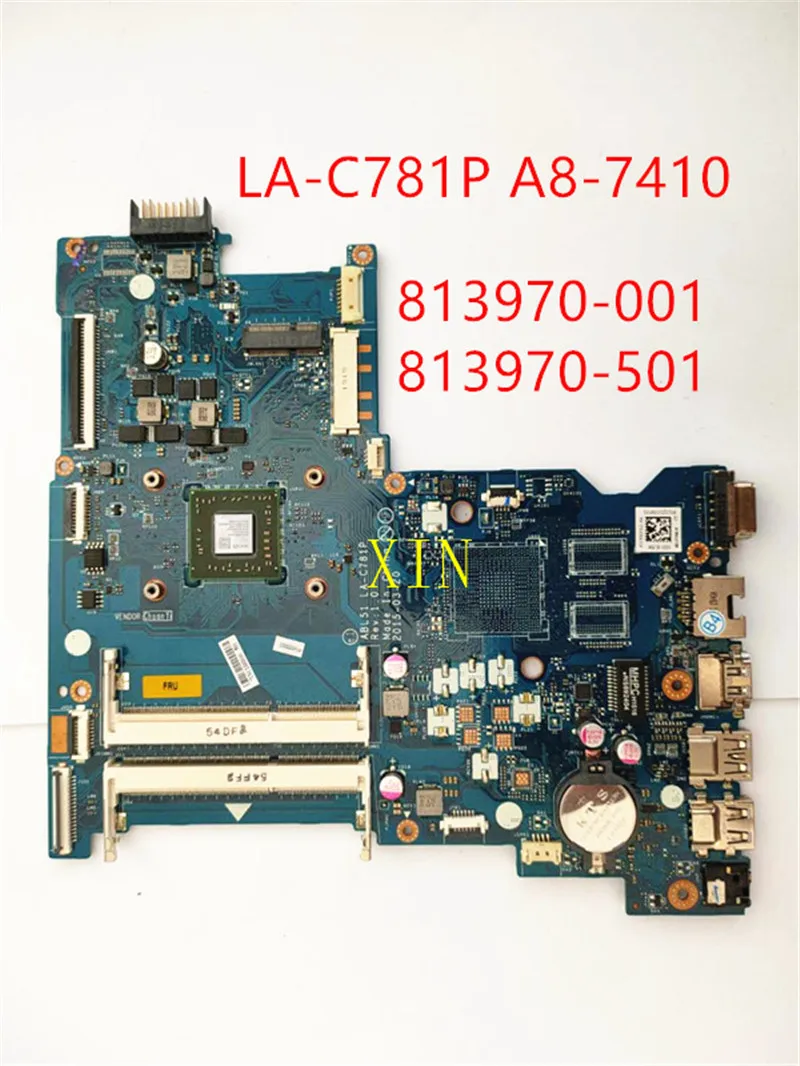 НОВЫЙ для hp 15-AF материнская плата 813970-001 813970-501 813970-601 ABL51 LA-C781P A8-7410 100% хорошо
